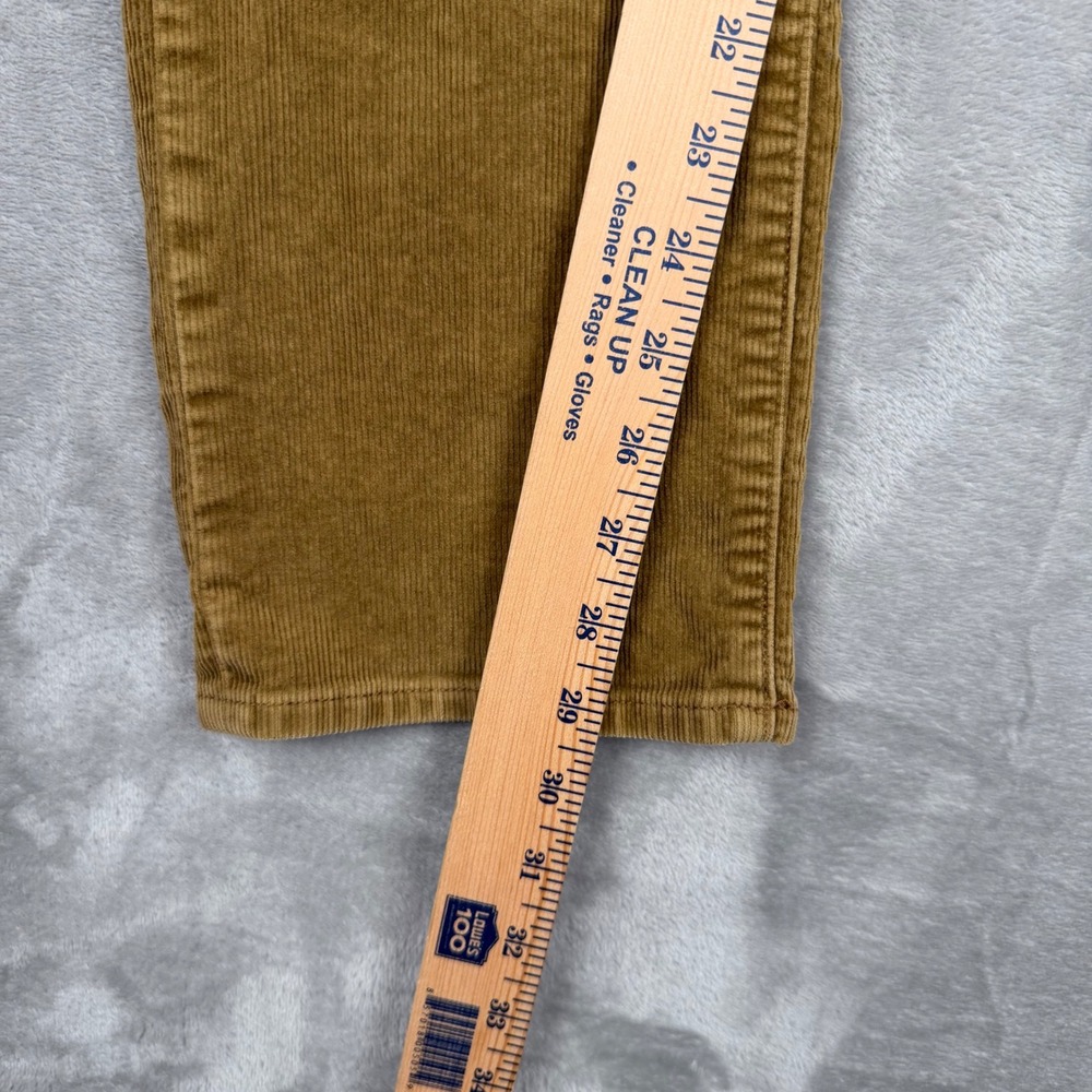 Polo Ralph Lauren Varick Slim Straight Corduroy Pants Mens 30/30 Tan Brown - Picture 11 of 16